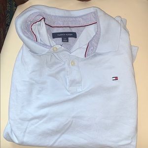 Large Blue Tommy Hilfiger Polo T-Shirt